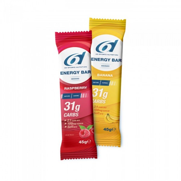 6d Sports Nutrition Energy Bar (6x45g)